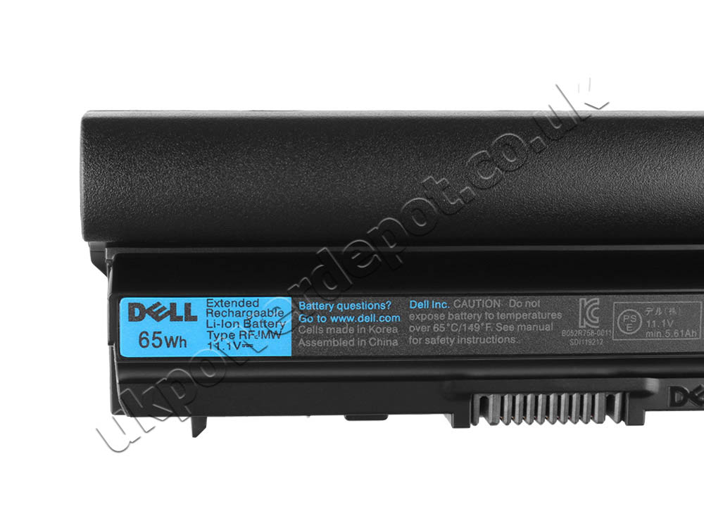 58Wh 6Cell Dell 62CG8 Battery