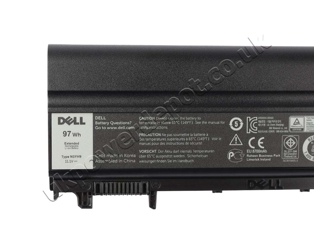 97Wh 9Cell Dell Latitude E5440 Battery