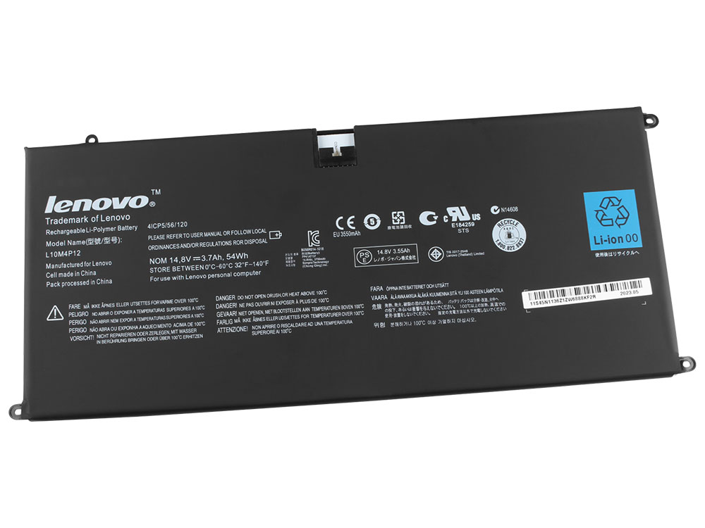 Original 54Wh 8 Cell 3700mAh Lenovo IdeaPad Yoga 13 2191-35U Battery
