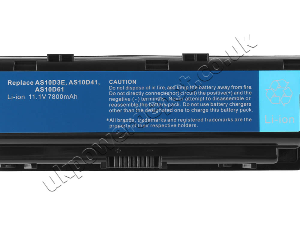 7800mAh Acer Aspire 5551-4200 5551-4302 5551-4634 Battery