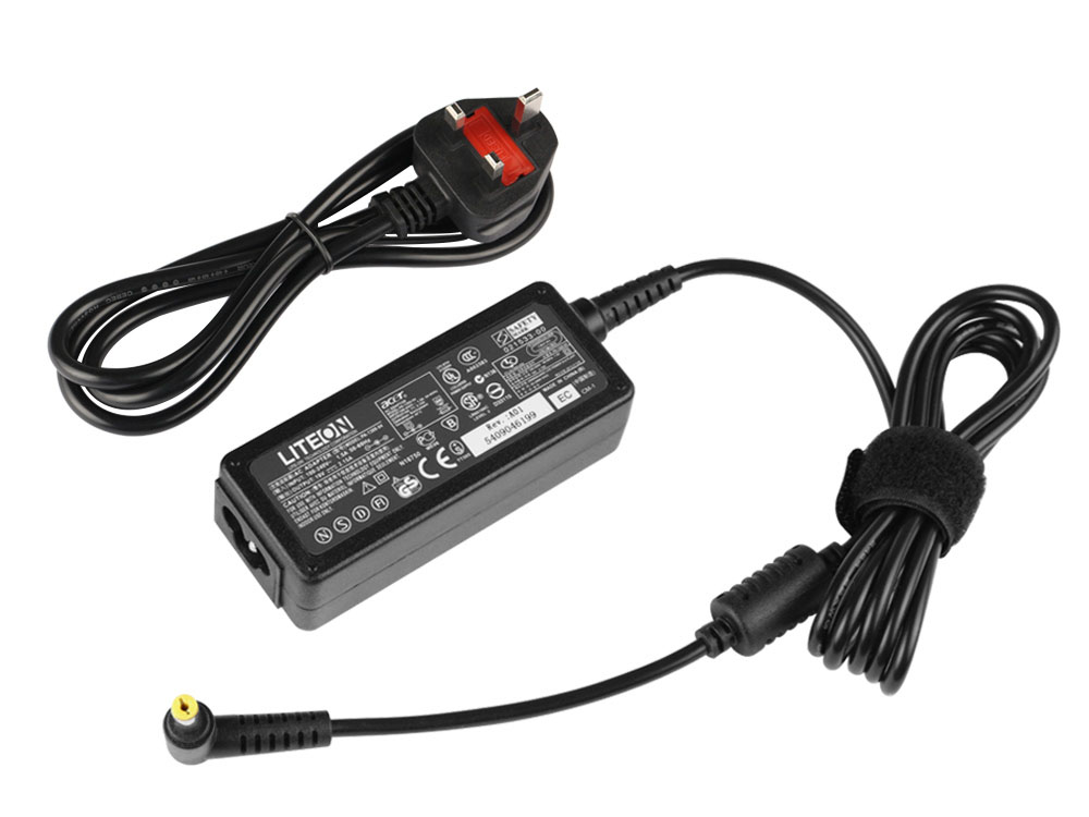 Original 40W Acer S220HQL S220HQLAbd S240HL AC Adapter Charger + Cord