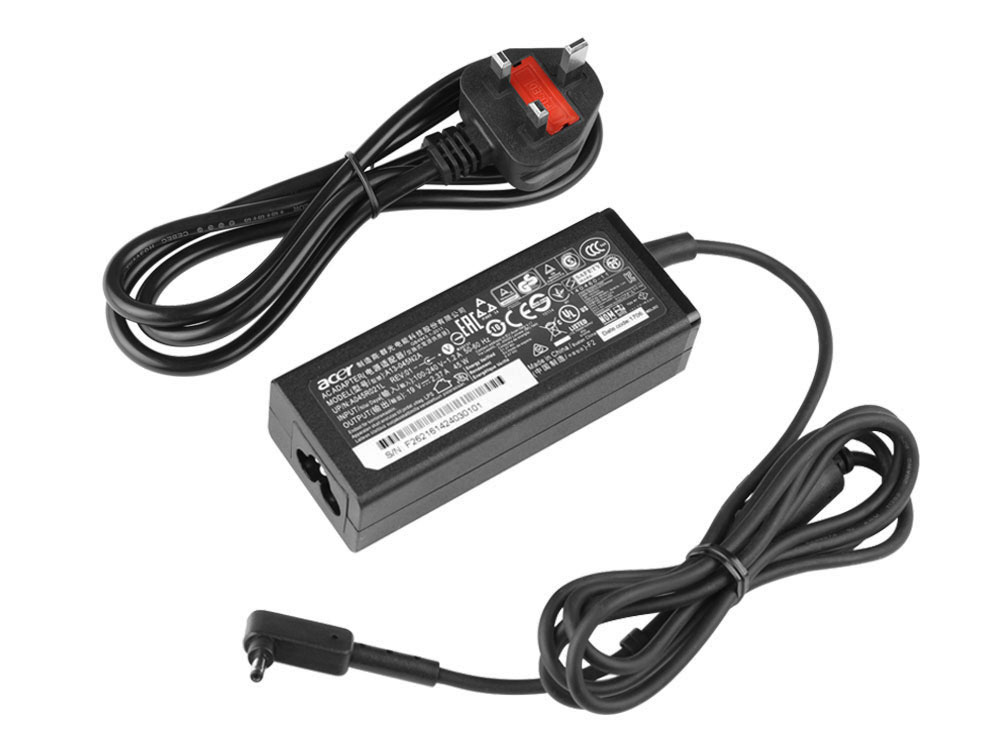 Original 45W Acer Spin 1 SP111-31-C0MZ AC Adapter Charger + Power Cord