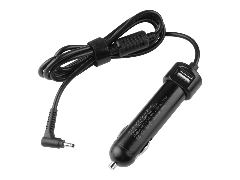 65W Car Charger Acer Aspire 3 A315-57G-51LH DC Adapter