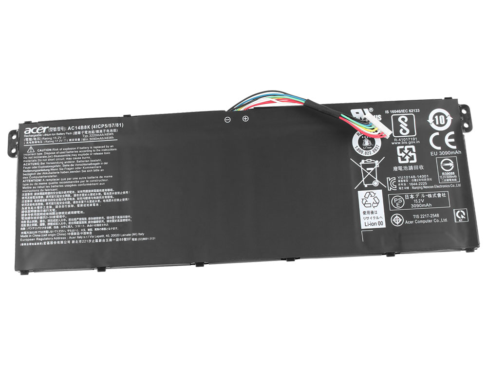 Original Battery Acer Aspire V3-372-749E V3-372-P22G 3220mAh 48Wh