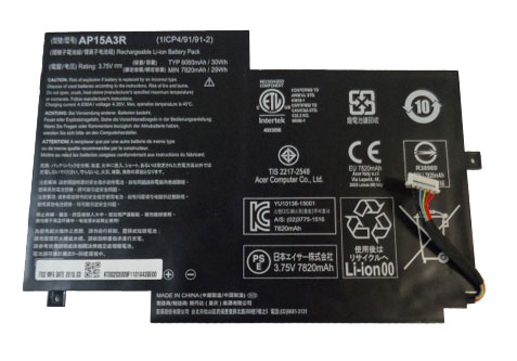 Original 8060mAh 30Wh Battery Acer Aspire Switch 10 E SW3-013-14WG