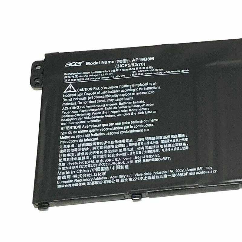 Original Battery Acer TravelMate P6 TMP614-52-58SP(UN.VSYTA.003) 4821mAh 55.97Wh