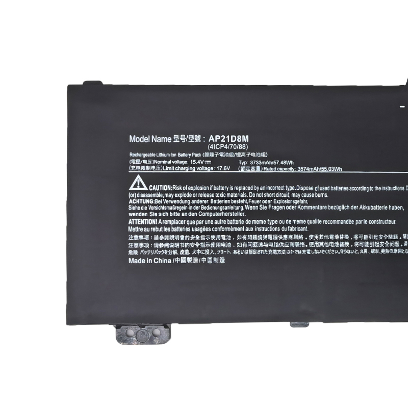 3733mAh 57.48Wh 4-Cell Acer Nitro V 15 ANV15-51-54UL Battery