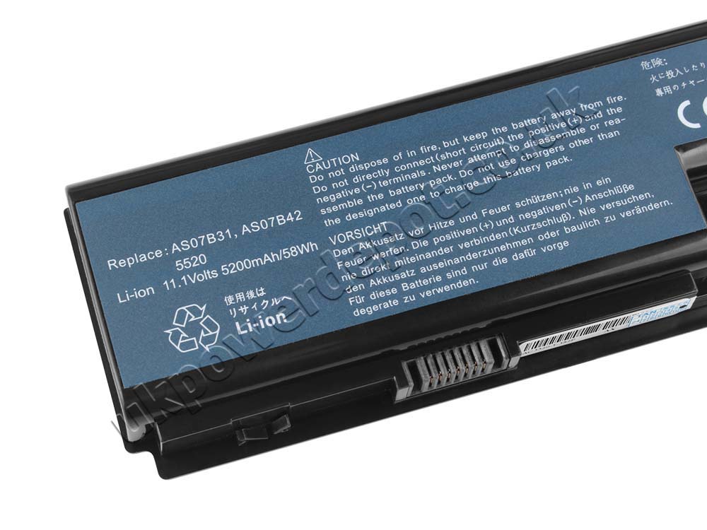 Original 4400mAh 48Wh Battery Acer Aspire 5920 5920G 5925G