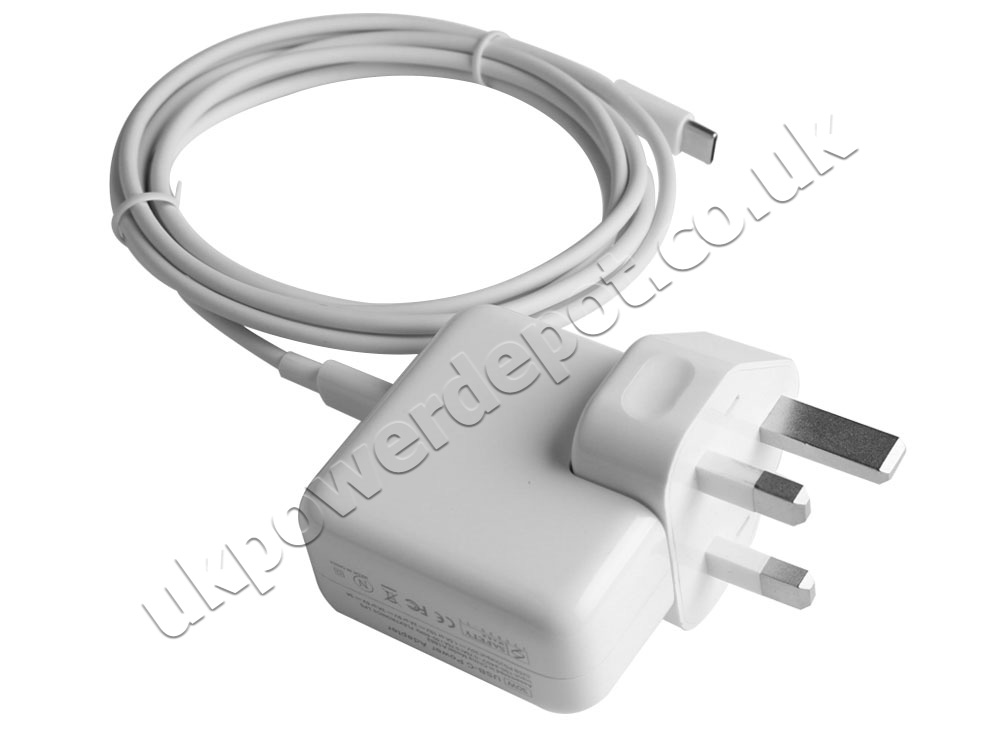 30W USB-C Apple A1534 Charger AC Adapter + Cord