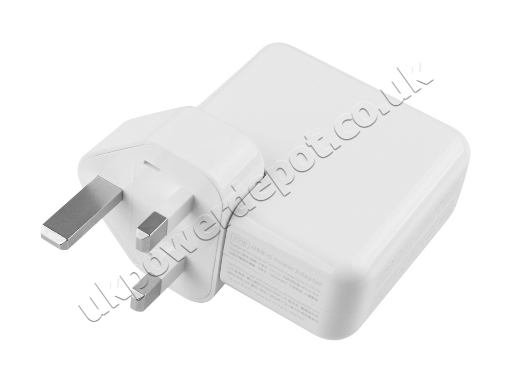70W USB-C Charger Apple MacBook Air (15-inch,M3,2024) MXD43xx/A AC Adapter