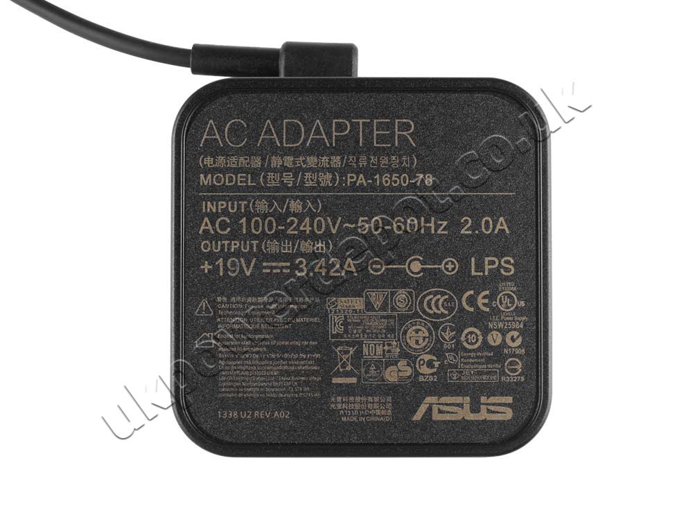 Original 65W Charger Asus ML238H VL278HE Monitor AC Adapter