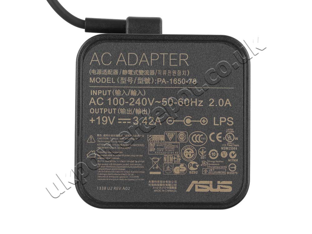 Original 65W Charger Asus ZenBook UX534FAC-A8072T AC Adapter + Cable