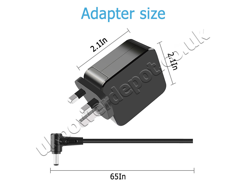 33W Asus Transformer Book T300FA-FE010H T300FA-FE010P AC Adapter Charger