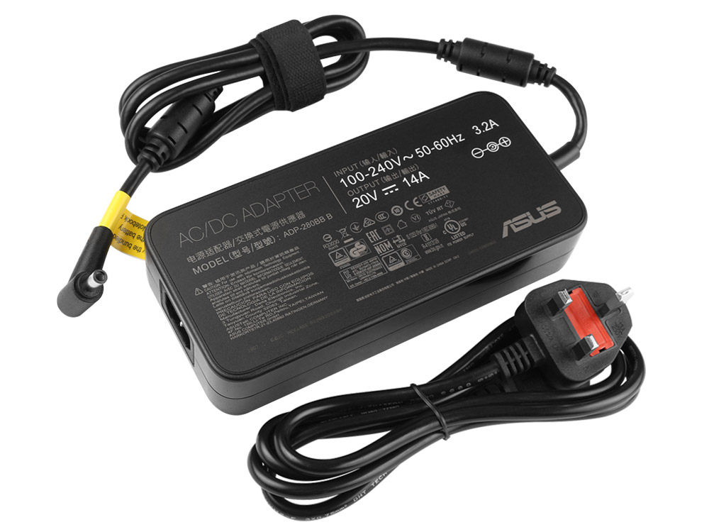 Original 280W Charger Asus 0A001-00802200 AC Adapter + Cable