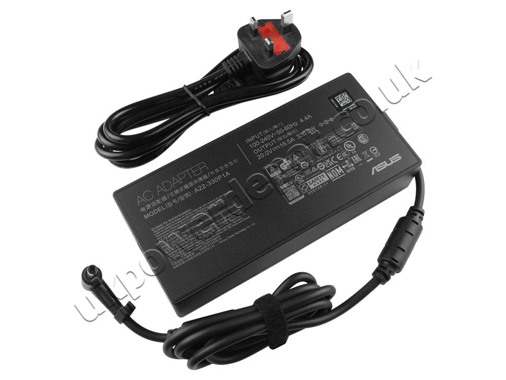 Original 330W Charger Asus ROG Strix Scar 16 G634JZ-XS96 AC Adapter + Cable