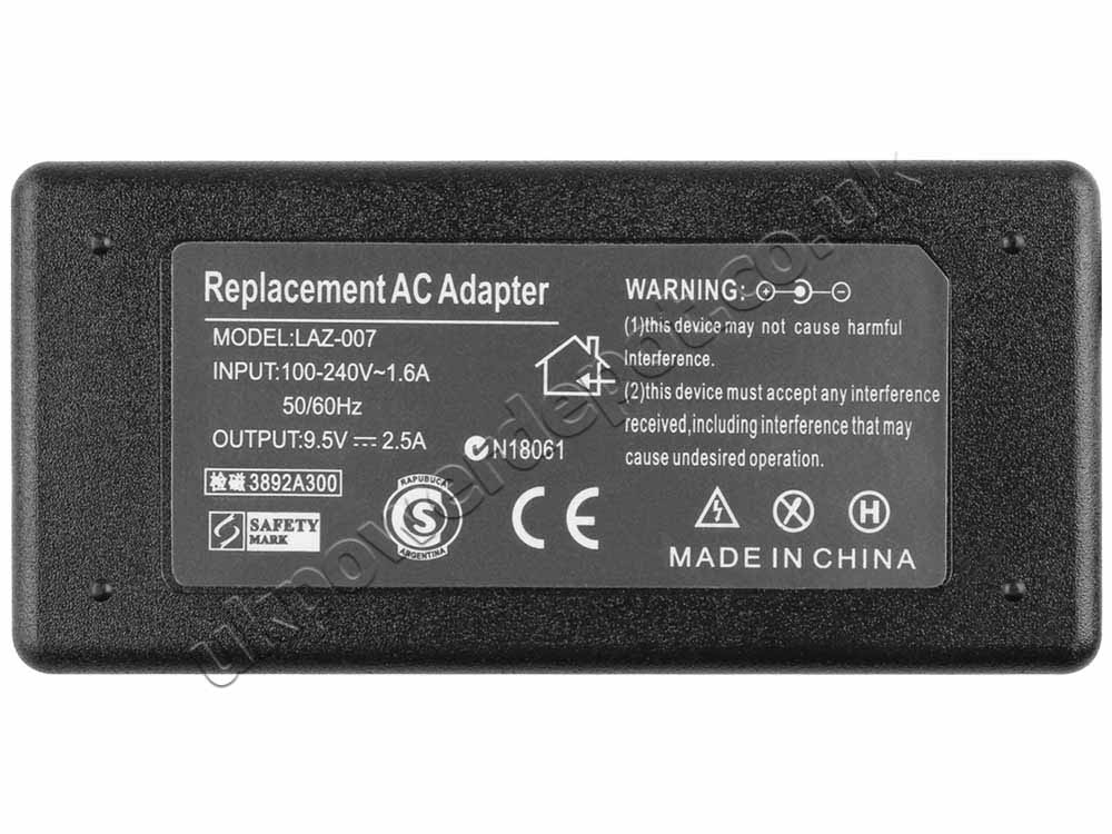 Original 24W Adapter Charger Asus Eee PC 700 701SD 2G Surf + Cord