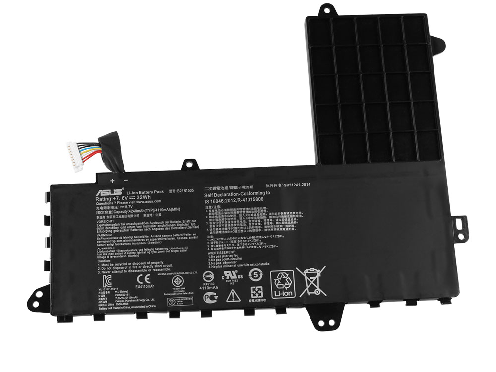 Original Battery Asus L402 L402Y L402YA L402YA-ES22-WH 32Wh 4110mAh