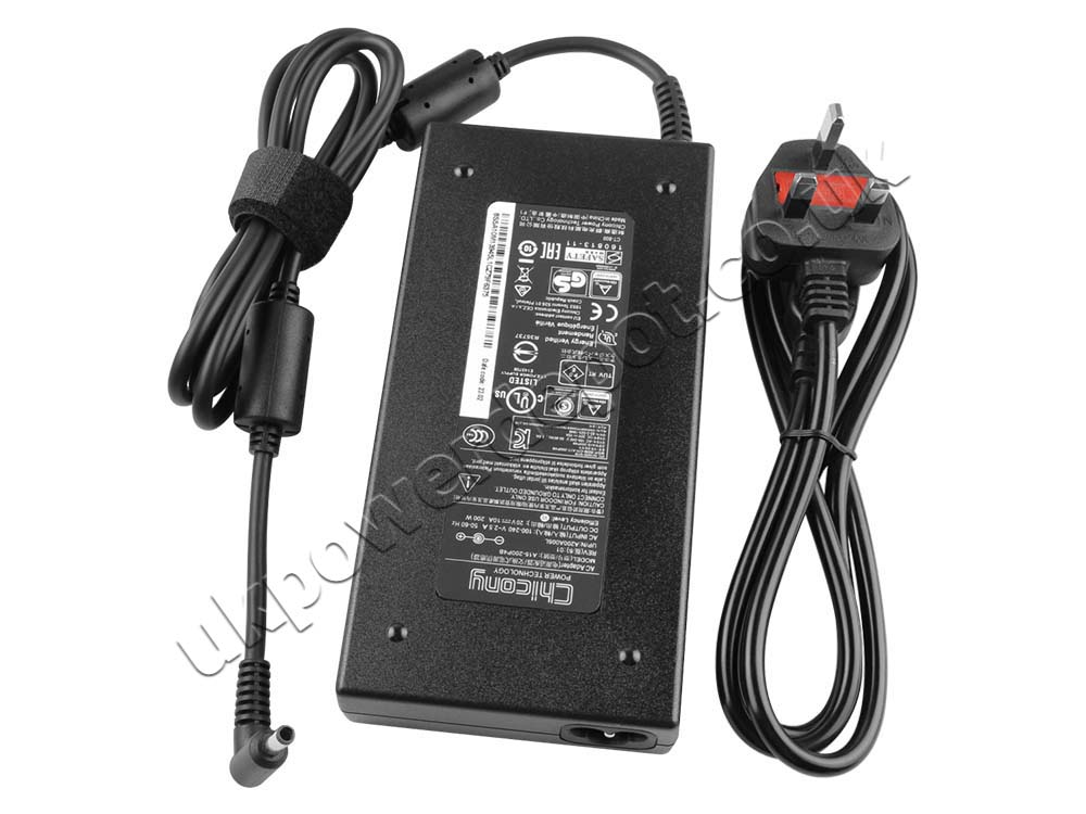 Original 200W Charger MSI Katana 15 B12VFK MS-1585 AC Adapter + Cable