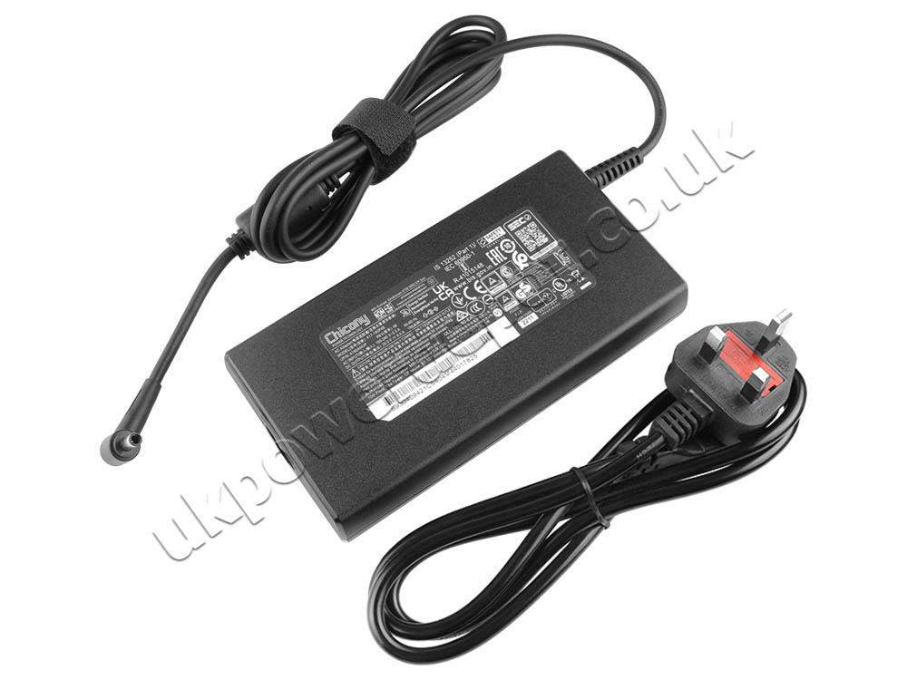 Original 180W Charger MSI Bravo 15 B7E AC Adapter + Cable