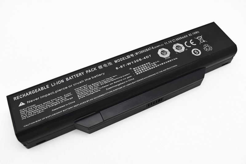Original Clevo 6-87-W130S-4D71 Battery 62.16Wh 5600mAh 6-Cell
