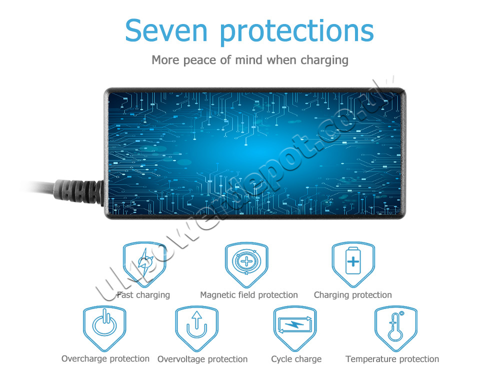 Original 65W Charger Dell Inspiron 14 5440 P185G P185G001 AC Adapter + Cable
