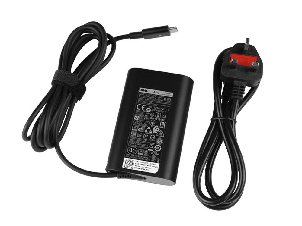 45W USB-C Charger Dell XPS 13 Developer Edition AC Adapter