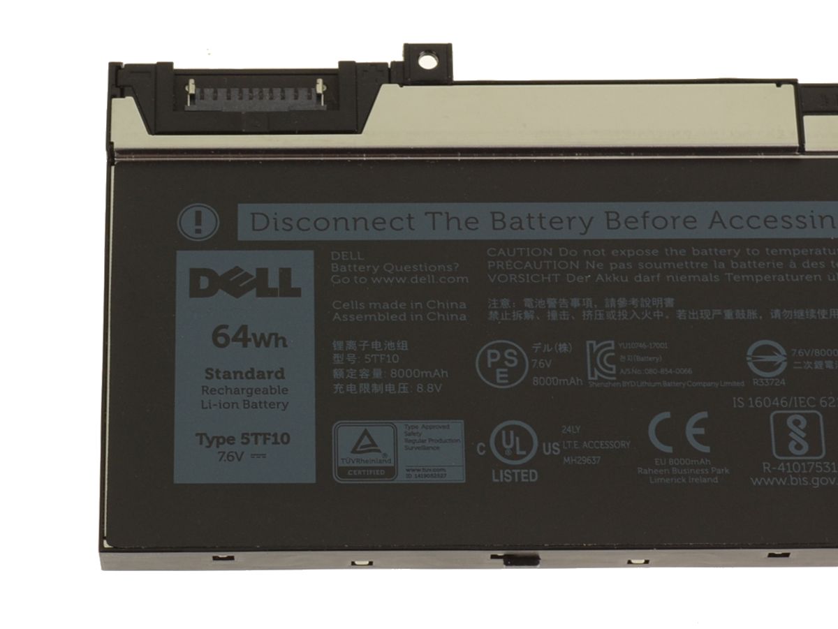 Original 8000mAh 64Wh Battery Dell Precision 7730 P34E P34E001