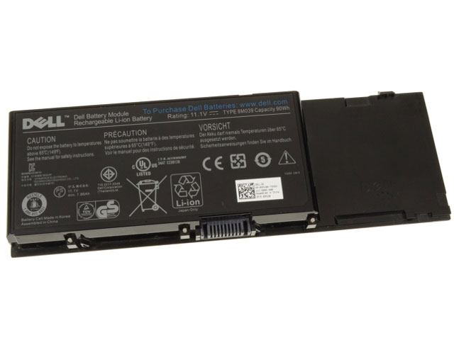 Original Dell Precision M6500 PP08X PP08X001 Battery 90Wh