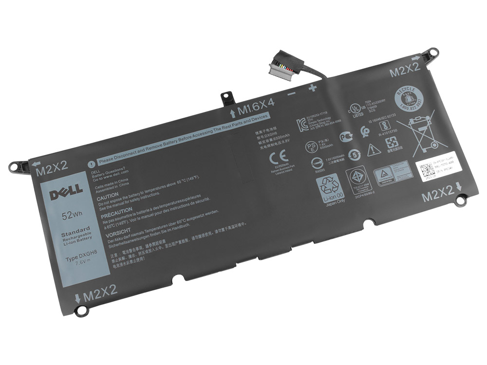 Original Dell XPS 13 9370-VKJDV Battery 52Wh 6500mAh