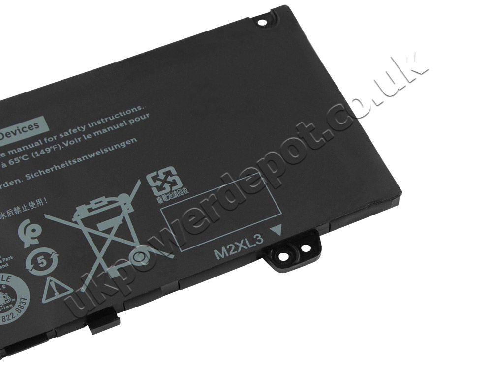 Original 3166mAh 38Wh 3-Cell Dell Inspiron 13 5370 P87G001 Battery