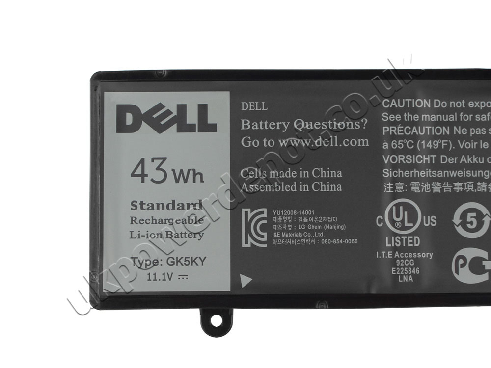 Original Battery Dell Inspiron 13 7359-0085 43Wh