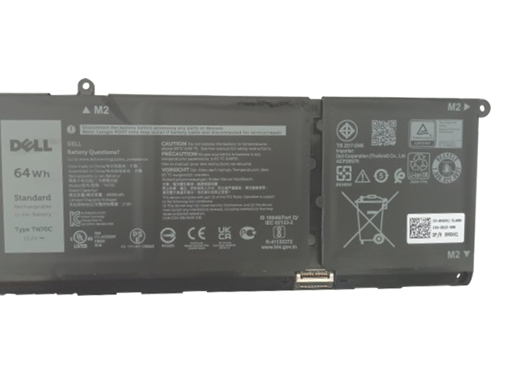 Original Battery Dell Inspiron 16 7640 2-in-1 P133F P133F001 4000mAh 64Wh
