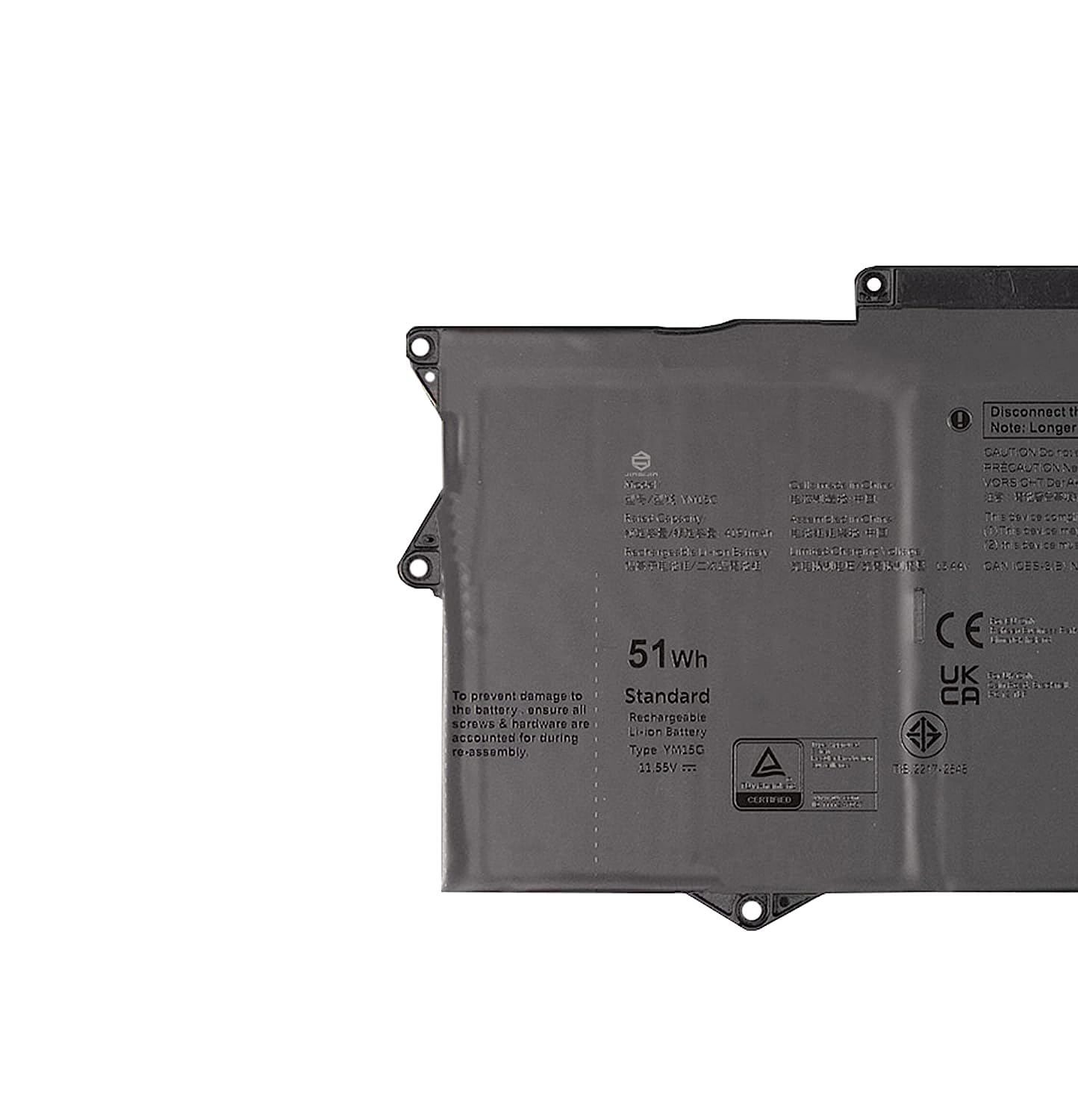 Original Battery Dell XPS 13 9315 P153G P153G001 4415mAh 51Wh