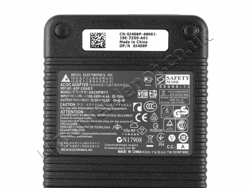 Original 330W Charger MSI Vector GP68HX 12VI AC Adapter + Cable