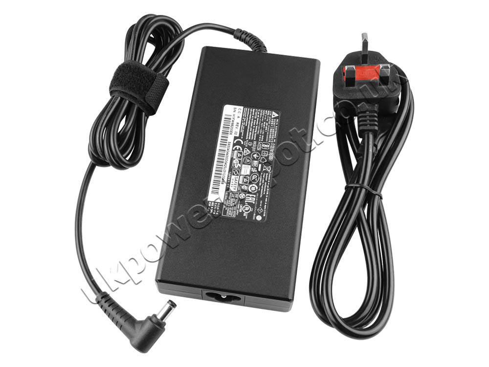 Original 180W Slim Charger Medion Erazer X7847 X7842 AC Adapter + Cable