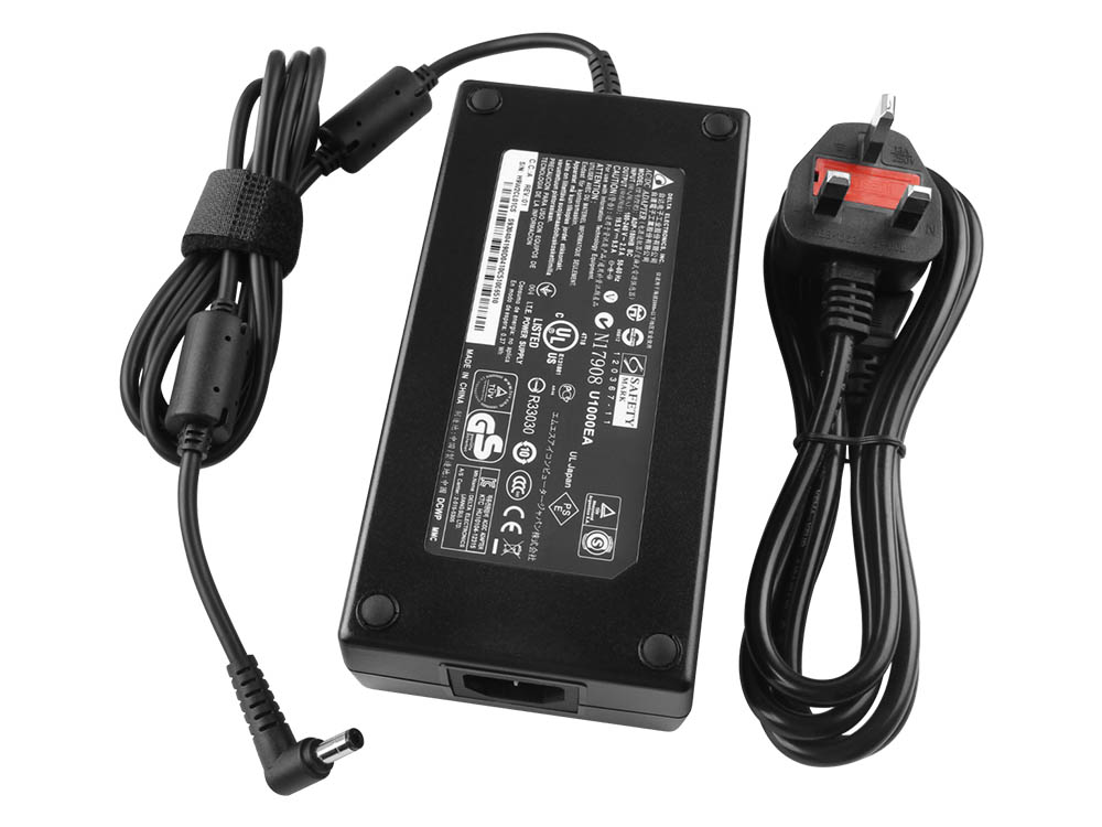 Original 180W AC Adapter Charger Sager P671SE + Cord