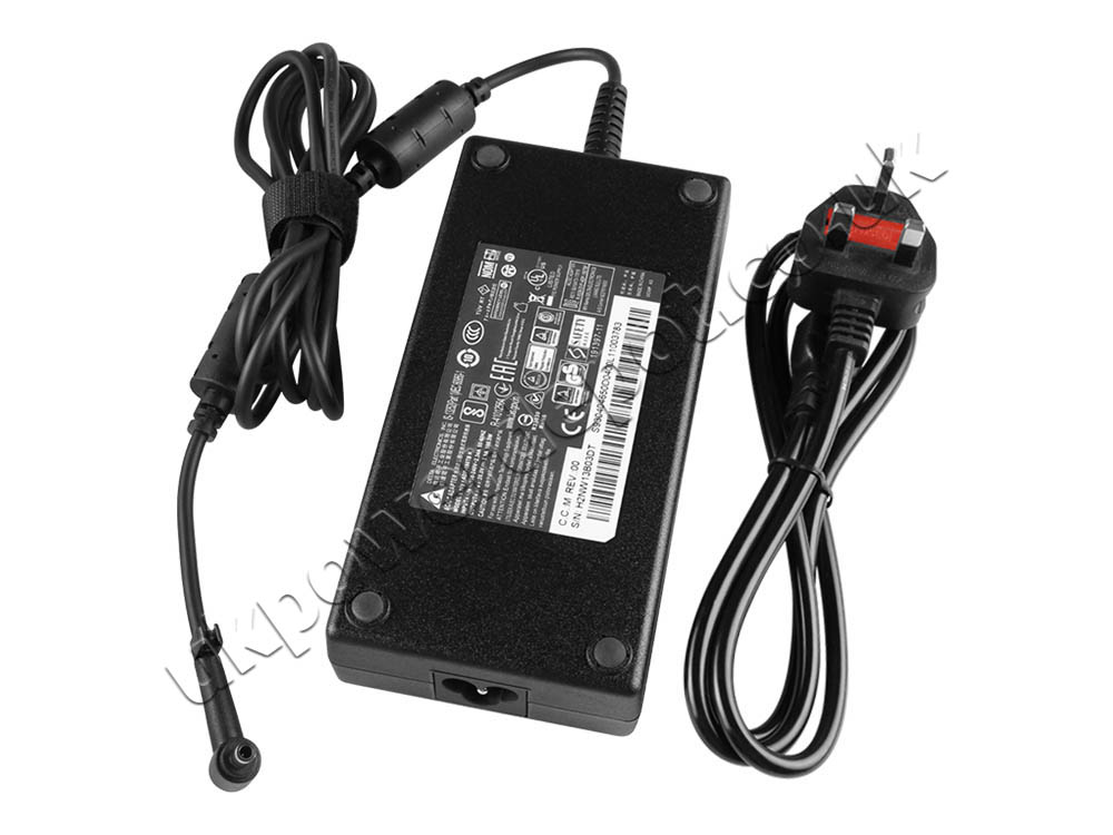 Original 180W Charger MSI Alpha 15 B5EEK-009NL AC Adapter + Cable