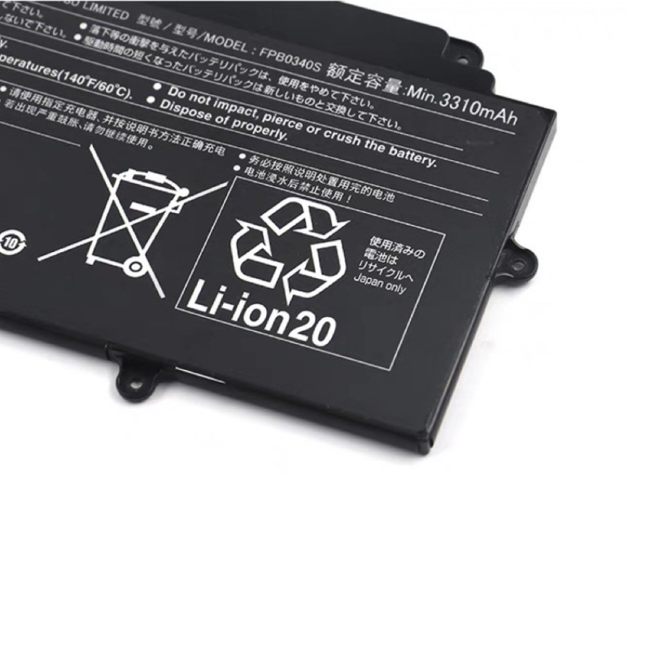 Original Battery Fujitsu LifeBook UH-X/E3 3490mAh 50Wh