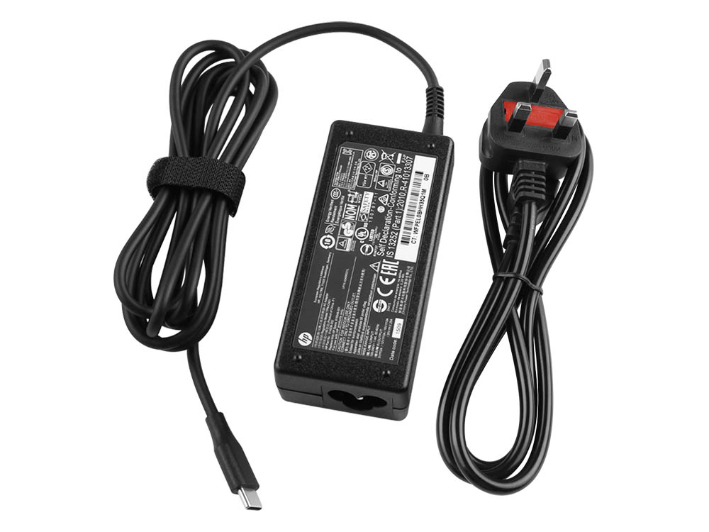 Original 45W USB-C Charger HP Chromebook 14a-na0014nf 14a-na0140nr 14a-na0011cy AC Adapter