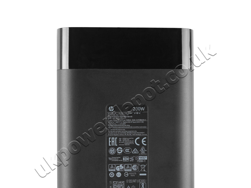 Original 230W Charger HP ZBook Fury 16 G11 Mobile Workstation AC Adapter + Cable