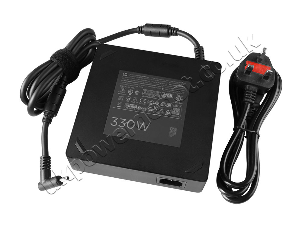 Original 330W Charger HP OMEN Gaming 17-ck0213nw AC Adapter + Cable