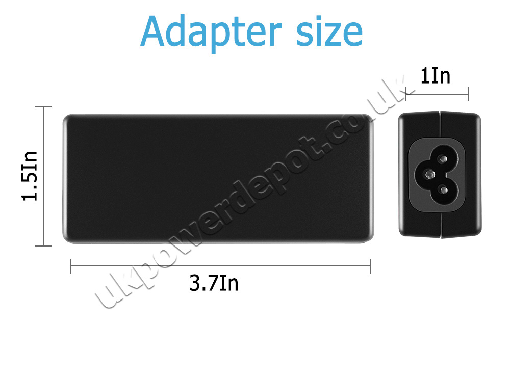 Original 45W HP H6Y88AA H6Y88AA#ABA AC Adapter Charger Power Cord