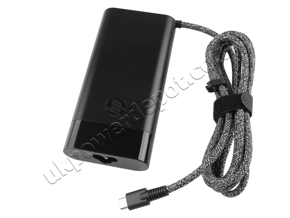 Original 100W USB-C Charger HP Pavilion 16-af0505sa AC Adapter + Cable