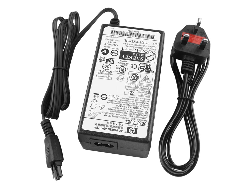 Original AC Adapter Charger HP OfficeJet 7612 + Cord