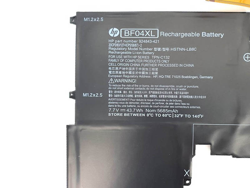 Original Battery HP Spectre 13-af008nf 13-af003nc 13-af020tu 5685mAh 43.7Wh