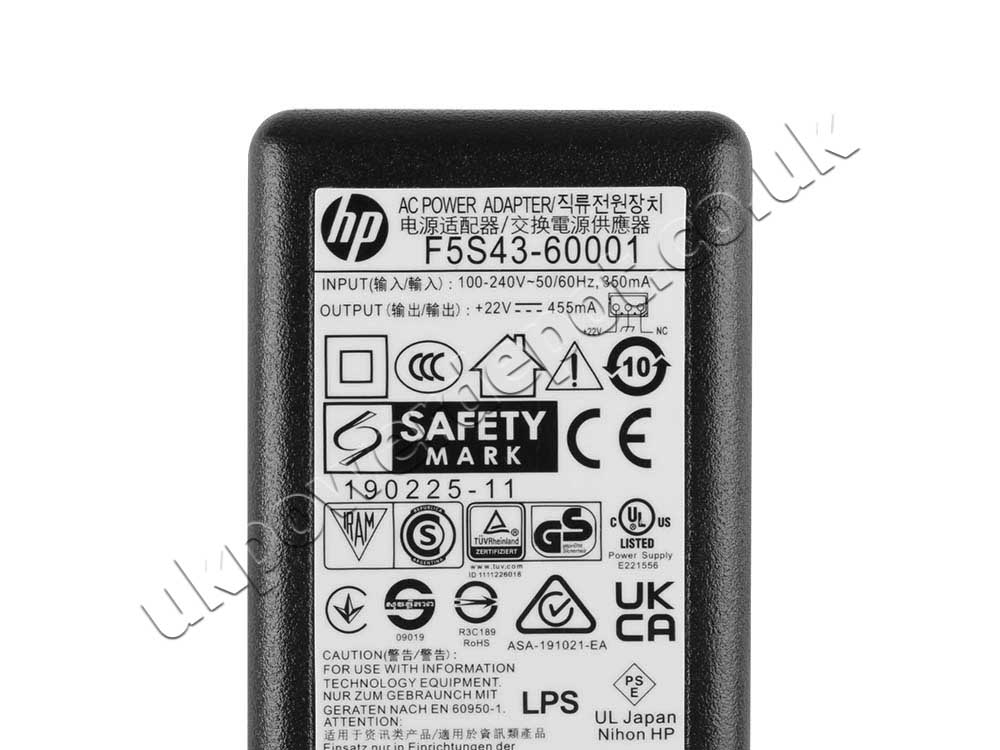 Original Charger HP Deskjet 2132 3630 All-in-One Printer AC Adapter + Cable