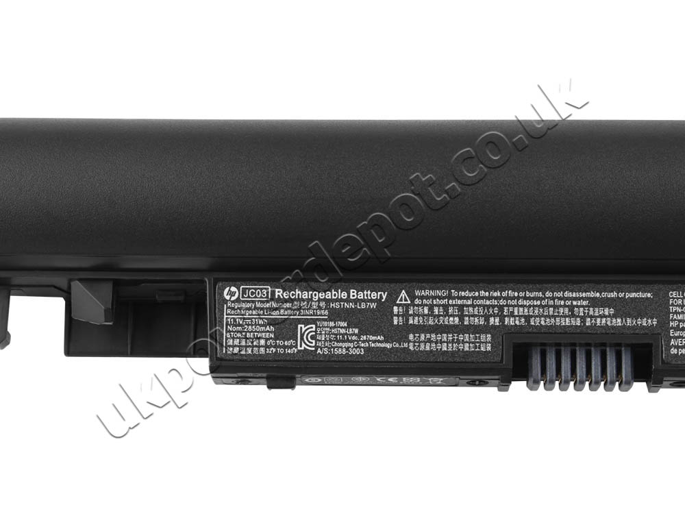 Original HP 245 G6 2NZ69PA Battery 31Wh 2850mAh