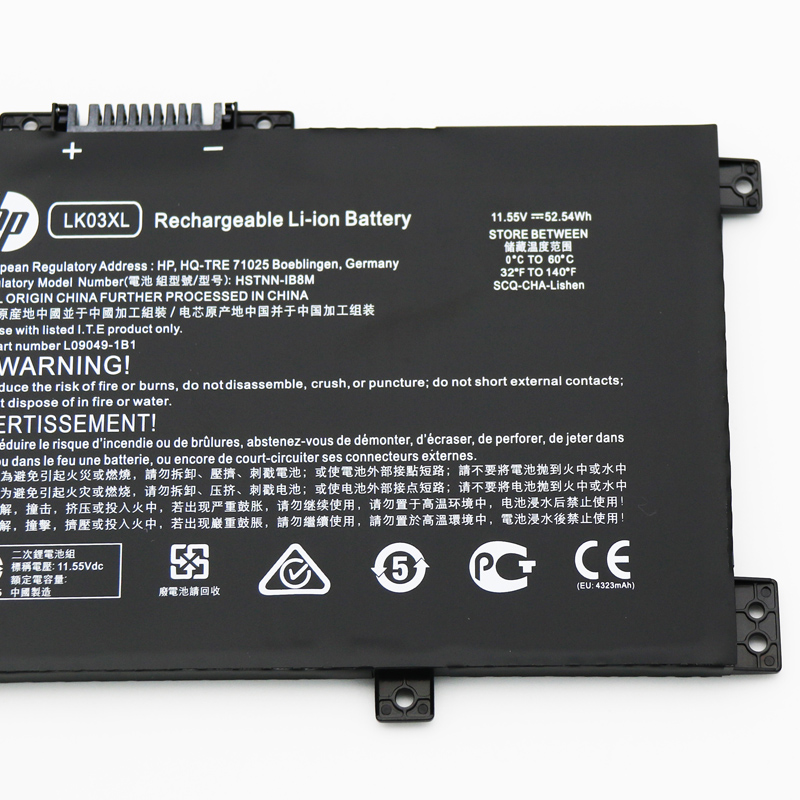 Original Battery HP Envy x360 15-cn0001ni 15-cn0012ni 15-cn0350nd 4500mAh 52.54Wh