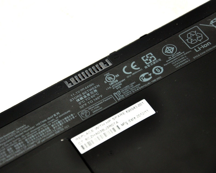 Original Battery HP EliteBook Revolve 810 G3 L8D32UTR 44Wh