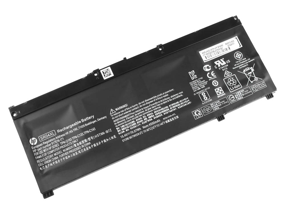 Original Battery HP OMEN 15-dc0001ng 15-dc0016nm 15-dc0056nia 4550mAh 70.07Wh